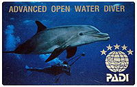 PADI ADVANCED OPEN WATER DIVER