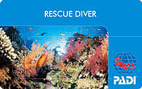 PADI RESCUE DIVER