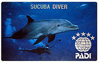 PADI SCUBA DIVER